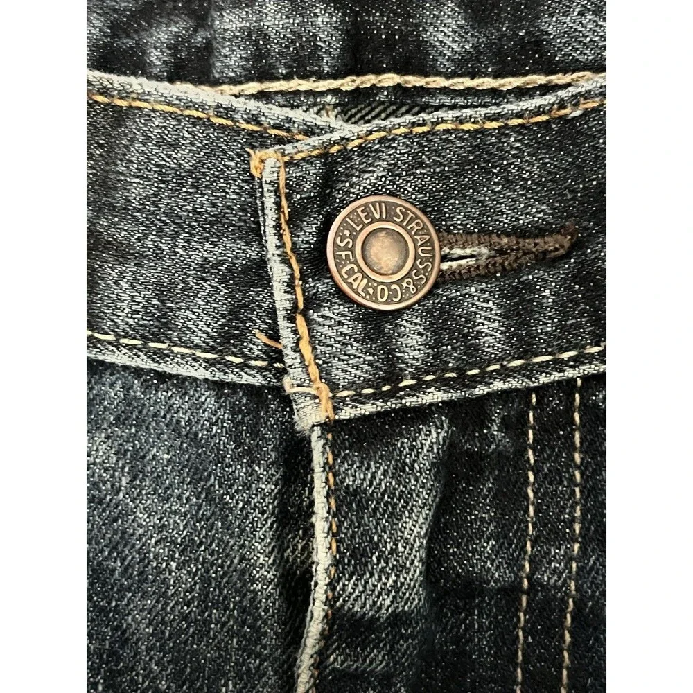 Levi’s 527 Denim Jeans Men’s 36x30 Slim Bootcut Blue Dark Wash
